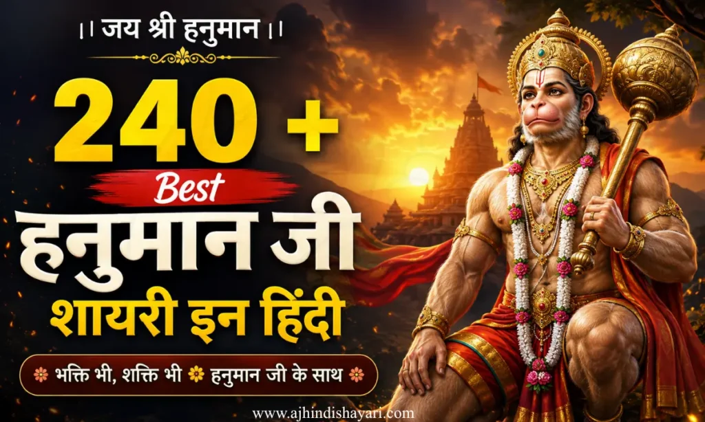 Latest Hanuman Ji Shayari In Hindi Images